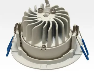 3W LED Einbau Downlight weiß rund Warm Weiß / 2700-3200K 180lm 230VAC IP44 120Grad — Bild 3