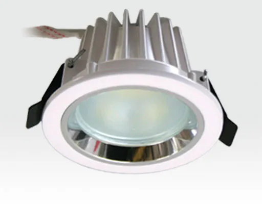 3W LED Einbau Downlight weiß rund Warm Weiß / 2700-3200K 180lm 230VAC IP44 120Grad -Ausstellungsstück mit kleinen Schönheitsfehlern