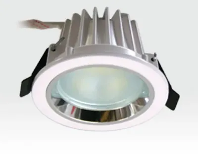 3W LED Einbau Downlight weiß rund Warm Weiß / 2700-3200K 180lm 230VAC IP44 120Grad -Ausstellungsstück mit kleinen Schönheitsfehlern