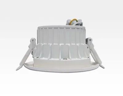 8W LED Einbau Downlight weiß rund Warm Weiß / 2700-3200K 520lm 230VAC IP40 120Grad — Bild 2