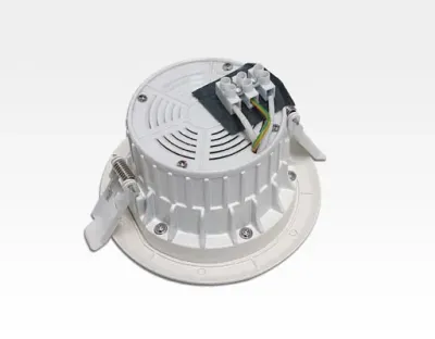 8W LED Einbau Downlight weiß rund Warm Weiß / 2700-3200K 520lm 230VAC IP40 120Grad — Bild 3