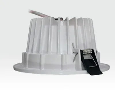 10W LED Einbau Downlight weiß rund Warm Weiß / 2700-3200K 540lm 230VAC IP44 120Grad — Bild 4