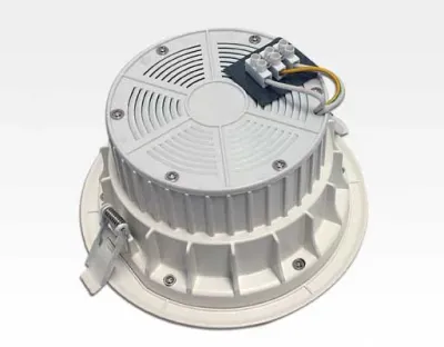 10W LED Einbau Downlight weiß rund Warm Weiß / 2700-3200K 650lm 230VAC IP40 120Grad — Bild 2