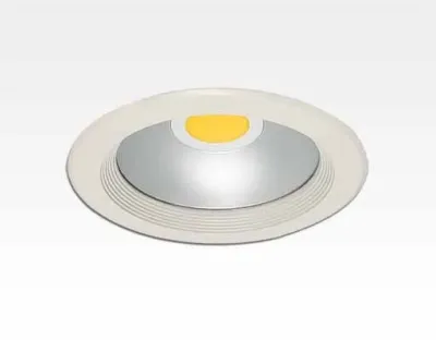 10W LED Einbau Downlight weiß rund Warm Weiß / 2700-3200K 650lm 230VAC IP40 120Grad — Bild 1