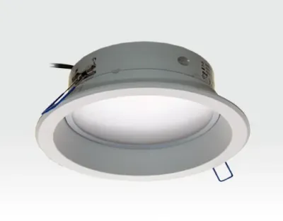 9W LED Einbau Downlight weiß rund Warm Weiß / 2700-3200K 585lm 230VAC IP40 120Grad — Bild 2