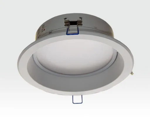 15W LED Einbau Downlight weiß rund Warm Weiß / 2700-3200K 900lm 230VAC IP44 120Grad