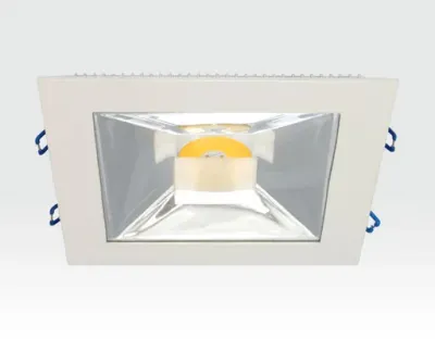 15W LED Einbau Downlight weiß quadratisch Warm Weiß / 2700-3200K 975lm 230VAC IP40 120Grad — Bild 1