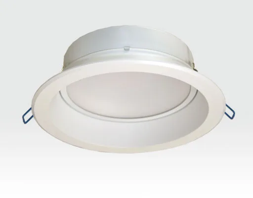19W LED Einbau Downlight weiß rund Warm Weiß / 2700-3200K 1235lm 230VAC IP40 120Grad -Ausstellungsstück mit kleinen Schönheitsfehler