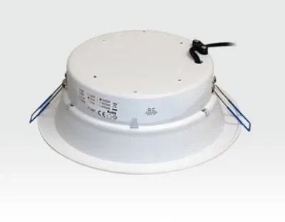 19W LED Einbau Downlight weiß rund Warm Weiß / 2700-3200K 1235lm 230VAC IP40 120Grad -Ausstellungsstück mit kleinen Schönheitsfehler — Bild 4