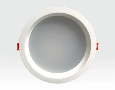 24W LED Einbau Downlight weiß rund Warm Weiß / 2700-3200K 2160lm 230VAC IP44 120Grad — Bild 2