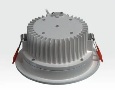 15W LED Einbau Downlight weiß rund Warm Weiß / 2700-3200K 1350lm 230VAC IP44 120Grad -Ausstellungsstück mit kleinen Schönheitsfehlern — Bild 3