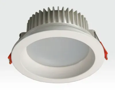 15W LED Einbau Downlight weiß rund Warm Weiß / 2700-3200K 1350lm 230VAC IP44 120Grad