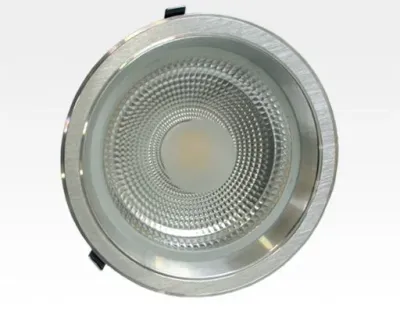 26W LED Einbau Downlight silber rund  Warm Weiss / 2700-3200K 1690lm 230VAC IP40 120Grad — Bild 2