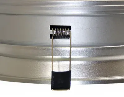 26W LED Einbau Downlight silber rund  Warm Weiss / 2700-3200K 1690lm 230VAC IP40 120Grad — Bild 4