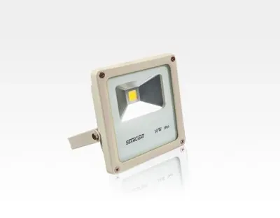 10W LED Strahler Tageslicht Weiß 120Grad Reinweiß / 5000-5500 K 615lm IP65 230VAC