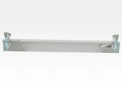 10W LED Lichtbalken Weiß 120Grad Warm Weiß / 2800-3200K 760lm 230VAC L646mm -Ausstellungsstück mit kleinen Schönheitsfehler — Bild 9