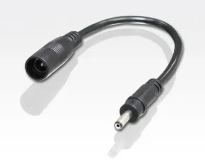 Einspeisung mit 10cm Kabel DC 5.5 auf 3.5 / 12VDC max. 3A
