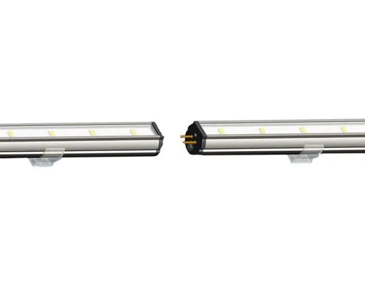 3,5W LED slim Lichtleiste Doppelpack 50cm 360lm NeutralWeiß / 12VDC 120Grad 4000-4500K