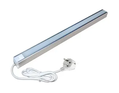 10W LED Lichtleiste 85cm 750lm WarmWeiß 1,5m Kabel / 230VAC 120Grad 2700-3200K — Bild 2