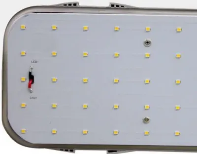 50W LED Feuchtraum Wannenleuchte Kunststoff Neutral Weiss / IP65 230VAC 1575mm — Bild 6