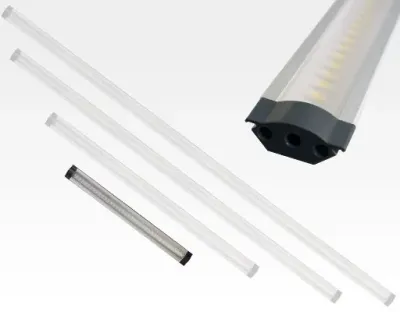 3W LED Lichtleiste 30cm 195lm Warm Weiß / 12VDC 100Grad