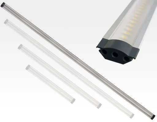 10W LED Lichtleiste 100cm 650lm Warm Weiß / 12VDC 100Grad -Ausstellungsstück mit kleinen Schönheitsfehler