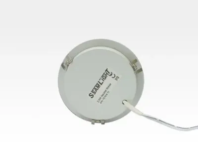 2,5W LED Möbelleuchte weiß 140lm Warm Weiß 120Grad / 12VDC Aufbau D70 / Einbau LM66 — Bild 5