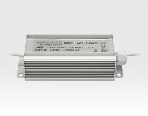 60W IP67 Netzteil für LED Wand-Strahler LTWW-Serie / 1 Ausgang 24VDC 2500mA mit Easy Stecker