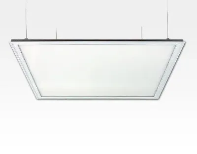 36W LED Paneel silber quadratisch Tageslicht Weiß dimmbar / 2580lm 110Grad 620x620mm 230VAC — Bild 2