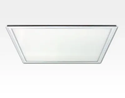 36W LED Paneel silber quadratisch Tageslicht Weiß dimmbar / 2580lm 110Grad 620x620mm 230VAC