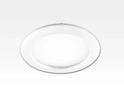 6W LED Paneel weiss rund Warm Weiss dimmbar / D120mm 230VAC -Ausstellungsstück mit kleinen Schönheitsfehlern