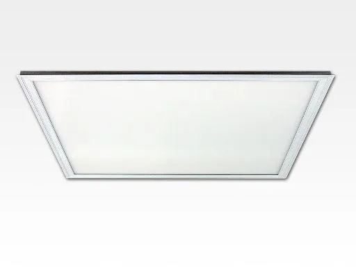 36W LED Paneel silber quadratisch Warm Weiß dimmbar / 2380lm 110Grad 620x620mm 230VAC