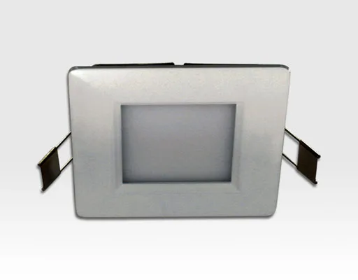 5W LED Paneel weiss quadratisch Neutral Weiss 340lm 120Grad / 4000-4500K 110x110mm 230VAC -Ausstellungsstück mit kleinen Schönheitsfehlern