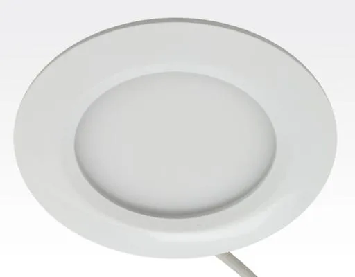 7W LED Paneel weiss WW 2700-3200K dimmbar 400lm 120Grad / D110 H14 LM95 230VAC