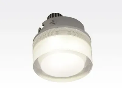 3W LED Einbau Downlight rund dimmbar Neutral Weiß / 4000-4500K 300lm 12VDC IP44 110Grad