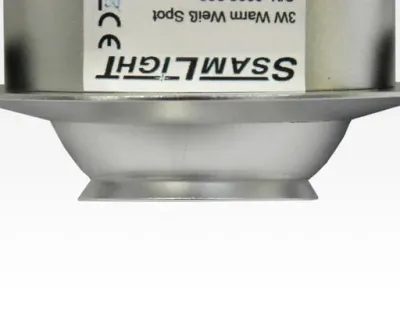 6W LED Fokus Doppel Einbauspot silber rechteckig Neutral Weiß / 4000K 400lm 230VAC 10-60Grad — Bild 3