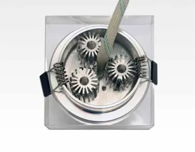 3W LED Einbau Spot Warm Weiß quadratisch / 240lm 230VAC — Bild 4