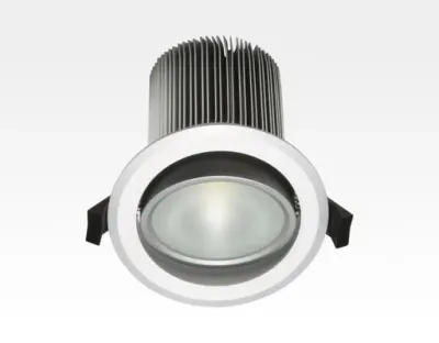 10W LED Spot silber frosted Neutral Weiß dimmbar / 650lm IP44 230VAC — Bild 2