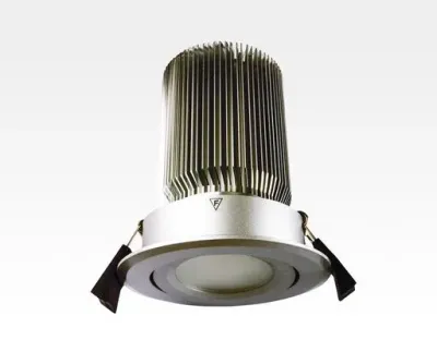 15W LED Spot silber frosted Neutral Weiß dimmbar / 750lm IP44 230VAC — Bild 1