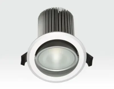 18W LED Spot silber frosted Neutral Weiß dimmbar / 900lm IP44 230VAC — Bild 2