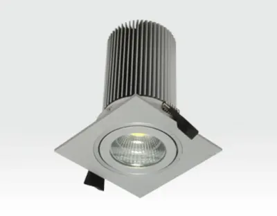 13W LED Einbau Leuchte silber Neutral Weiß / IP44 230VAC — Bild 2