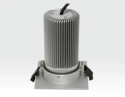 13W LED Einbau Leuchte silber Neutral Weiß / IP44 230VAC — Bild 4