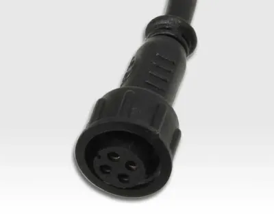 0,4W LED Outdoor Mini-Design Einbau Leuchte rund RGB / IP67 Easy Stecker 12VDC — Bild 5