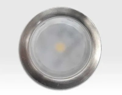 0,23W LED Outdoor Mini-Design Einbau Leuchte rund Warm Weiß / 10lm IP67 Easy Stecker 12VDC — Bild 2