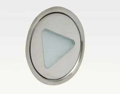 0,35W LED Outdoor Mini-Design Einbau Leuchte Warm Weiß / 5lm IP67 Easy Stecker 12VDC -Ausstellungsstück mit kleinen Schönheitsfehler