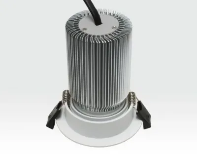 15W LED Spot silber frosted Warm Weiß dimmbar / 750lm IP44 230VAC — Bild 4