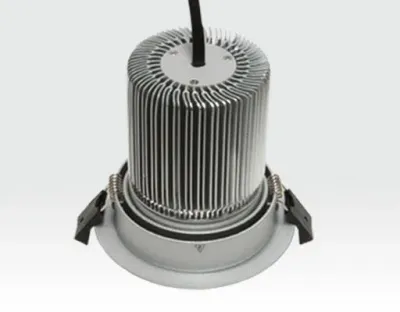 18W LED Spot silber frosted Warm Weiß dimmbar / 900lm IP44 230VAC — Bild 4