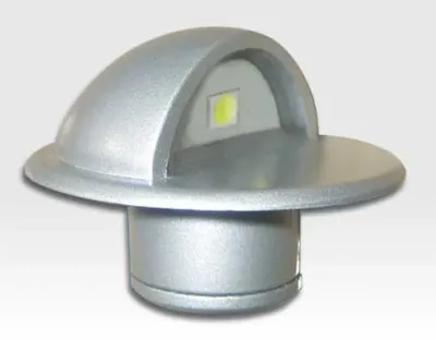 0,23W LED Outdoor Mini-Design Einbau Leuchte rund Warm Weiß / 9lm IP67 Easy Stecker 12VDC -Ausstellungsstück mit kleinen Schönheitsfehler — Bild 3