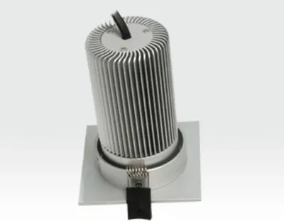 13W LED Einbau Leuchte silber Warm Weiß / IP44 230VAC — Bild 5