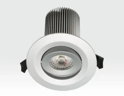15W LED Einbau Leuchte silber Warm Weiß / 650lm IP44 230VAC — Bild 2